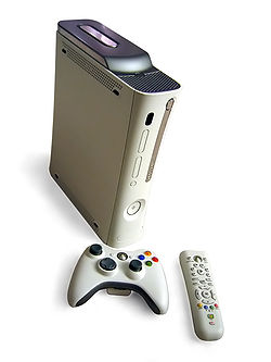 Xbox 360 en position verticale